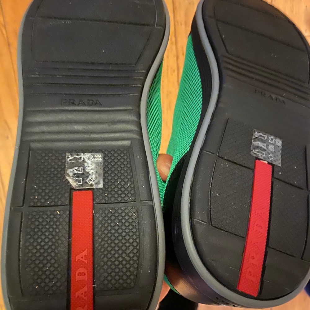 Brand New Prada Shoes-Calzature Uomo Green - Picture 2 of 7